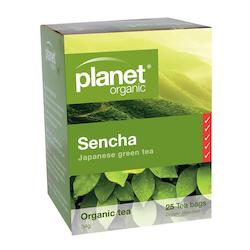 Health food wholesaling: Sencha Organic Tea 25pk