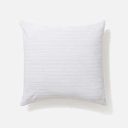 Linea Linen Cotton Euro Pillowcase - White