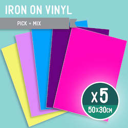 Htv Heat Transfer Colours: Pick+Mix HTV iron on vinyl