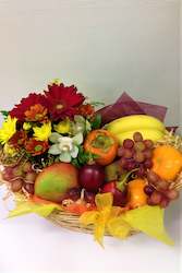Fruit & Flowers Basket