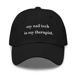 Manicure Merch: MANIcure Dad Hat - Nail Tech Therapist (Discreet Logo)