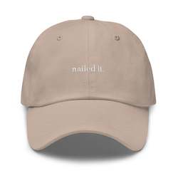 MANIcure Dad Hat - Nailed It (4 colours)