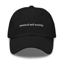 Manicure Merch: MANIcure Dad Hat - Painted Nail Society (Discreet Logo)