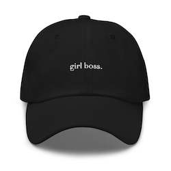 MANIcure Dad Hat - Girl Boss (Discreet Logo)