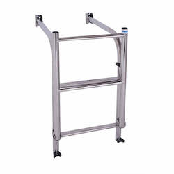 Stainless Steel Ladders: Stainless Steel 90 degree platform ladder come with extension