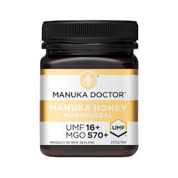 Full Price: UMF 16+ Monofloral Manuka Honey 250g