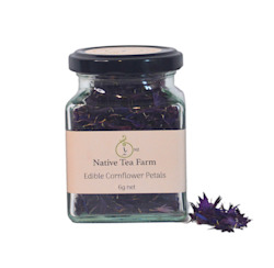 Tea wholesaling: Dark purple edible flower Petals