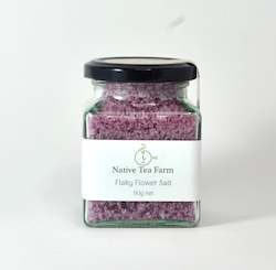 Flaky flower salt (Magenta/purple)
