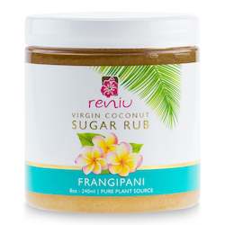 Cosmetic wholesaling: RN- Sugar Rub- Frangipani- RET