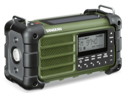Sangean MMR-99FG Multi powered tramping, camping, outdoor emergency radio with t…