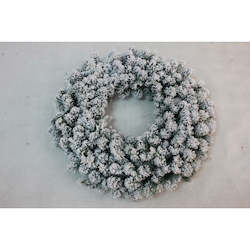 Wreaths: Frosted Pine Wreath