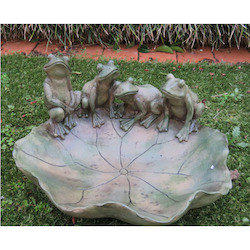 Products: Frogs on a Lily Bowl