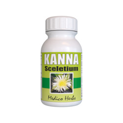 Health food: Kanna  Capsules (Sceletium Tortuosum) - 100% Natural Anti-depressant - 60x100mg x 10 Bottles