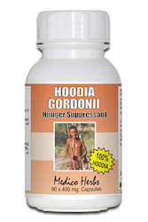 Health food: Hoodia Gordonii Capsules 90 x 400mg 100% Pure x 3 Bottles