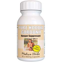 Hoodia Gordonii Capsules 2x 90 x 400mg - 100% Pure -6 month expiry dates - ** CLEARANCE**