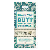 Gift: Crazy Beautiful Wet Wipes - Butt's Original