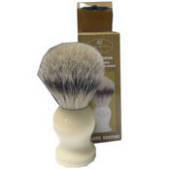 Gift: Shaving Brush Badger Hair/Ivory Handle