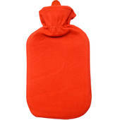 Gift: Hot Water Bottle 2L & Cover - Red