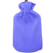 Gift: Hot Water Bottle 2L & Cover - Purple