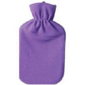 Gift: Children's Fleece Hot Water Bottle Cover - Purple