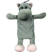 Animal Hot Water Bottle & Cover Hippo