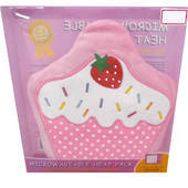 Gift: Cupcake Heat Pack Pink Strawberry