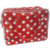 Gift: Weekend Bag - Red/White Polka Dot