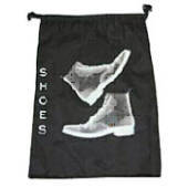 Gift: Shoes Travel Bag - Black/Boots