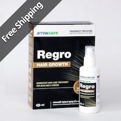 Frontpage: Regro minoxidil topical spray