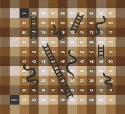Snakes and Ladders: Retro