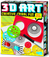 3D Spiral Art