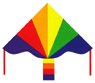 Black Rainbow Delta Kite