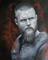 Original Paintings: Ragnar - Original Painting