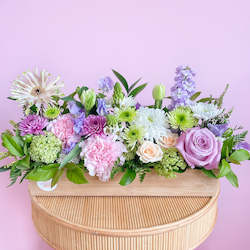 Florist: World's Best Mum | Crate Arrangement