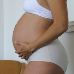 Postpartum Care: Nude Seamless Maternity & Postpartum Briefs | Light Flow | Sizes 10 to 18