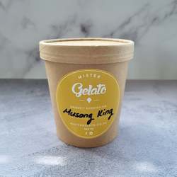 Ice cream manufacturing: LIMITED EDITION- Musang King Durian- 500ml
