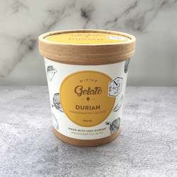 Ice cream manufacturing: Durian -500ml