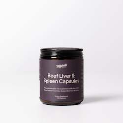 Food manufacturing: Beef Liver & Spleen Capsules