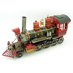Steam train model ornament