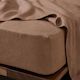 Weave Ravello Linen Fitted Sheet | Biscuit