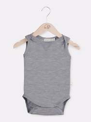 Baby wear: merino singlet bodysuit