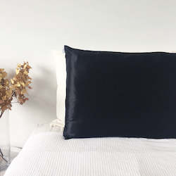 Silk Pillowcase Standard - Black