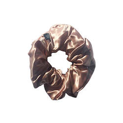 Large Silk Scrunchies - Rose Gold