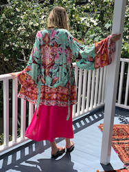 Clothing: Boho Rhapsody Midi Kimono