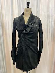 Rick Owens Leather Jacket Size 8