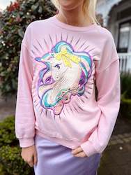 Moschino Hi unicorn Barbie Sweatshirt