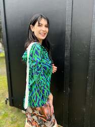 Clothing: Dries Van Noten Silk Knee Length Dress