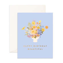 Florist: Birthday beautiful card