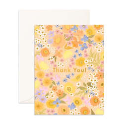 Florist: Thank you Floralscape Card