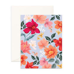 Florist: Poppy Card 2